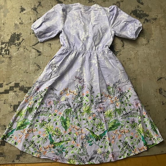 **HOST PICK** NWOT - I.N.C - Lavender Garden Party Dress - Picture 3 of 4
